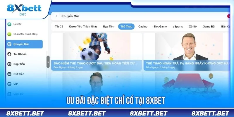 8XBET xây dựng hệ thống khuyến mãi theo từng giai đoạn