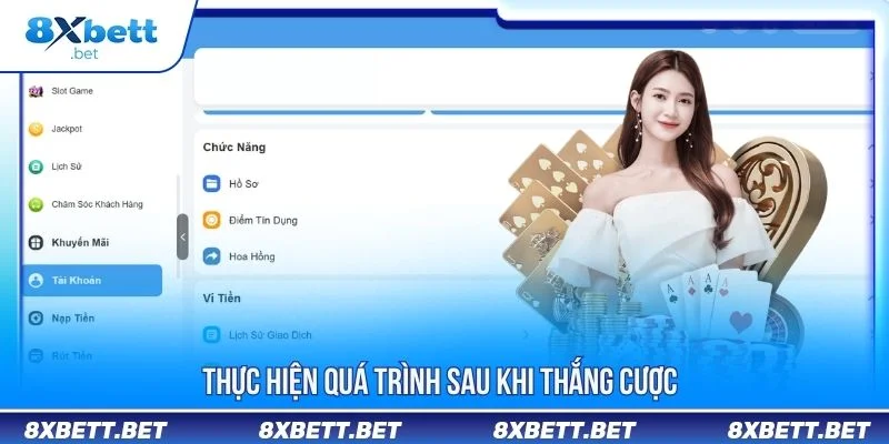 Quy trình rút tiền được thiết kế rõ ràng với các điều kiện công khai